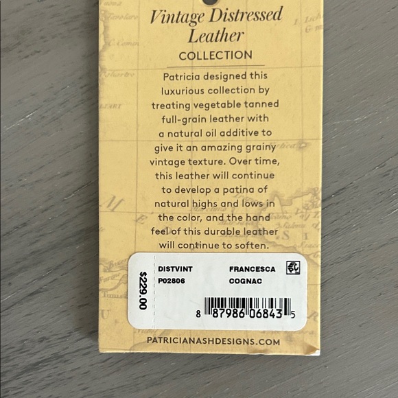 Patricia Nash Brown Crossbody Bag - Picture 5 of 9